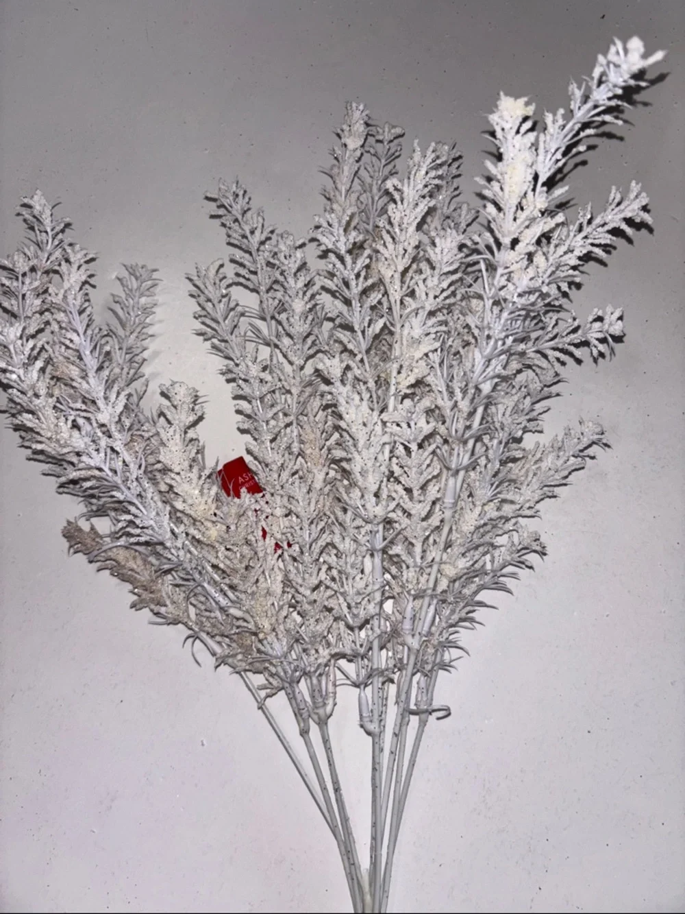 White Frosted Decorative Spray White Snow Filler White Christmas BRANCHES NWT